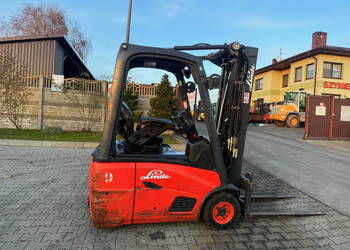 wózek widłowy elektryczny LINDE E16C Triplex 4.6m 1600kg 48V-375Ah 11'