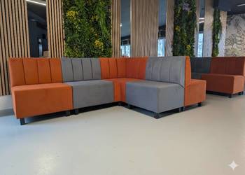 Sofa do restauracji - loża barowa na wymiar - Producent na wymiar