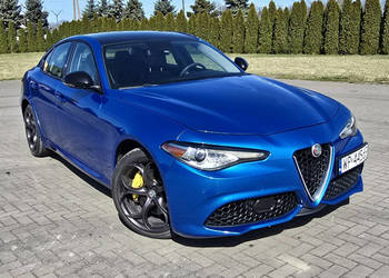 Alfa Romeo Giulia 2,0Turbo Benz. 4x4.Automat.Navi.Kam.Cof.Skóry.Łopatki.OK…