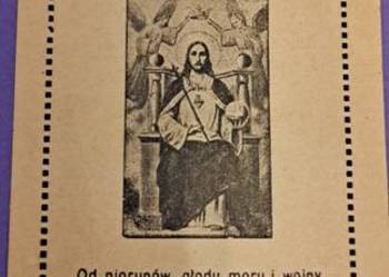 Kartka kolędowa 1936 rok