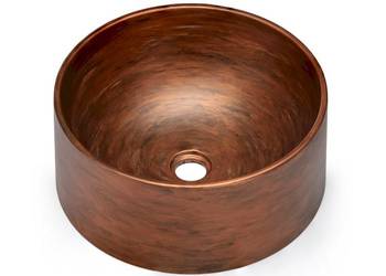 Umywalka 40 cm COLUMBA BASIC AGED METAL