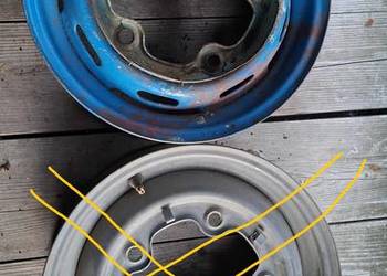 felga wartburg 311, VW garbus stary typ