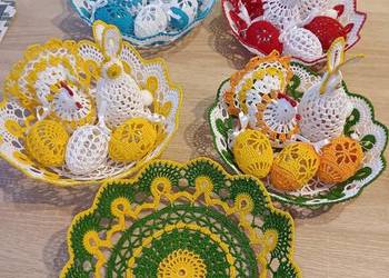Ozdoby Wielkanocne na szydełku