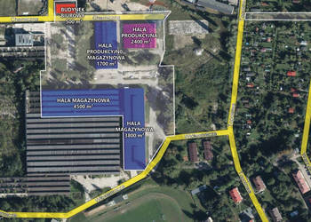 Obiekt produkcyjno-magazynowy 13 tys.m2/3,8ha
