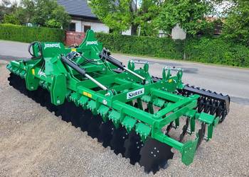 brona talerzowa hydrauliczna SHREK JANPOL 4/5/6m 560 talerz daszek 600