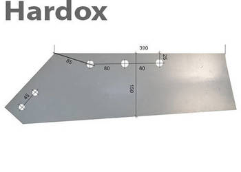 Lemiesz 300ha! HARDOX 1903674/L części do pługa LANDSBERG