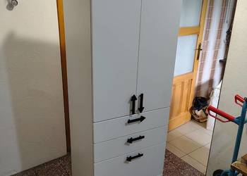 Szafa dziecięca IKEA SMÅSTAD / PLATSA z szufladami – biała - 350zł