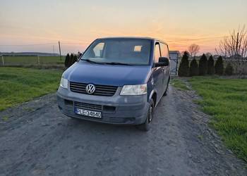 VW Transporter T5 1.9TDI mały przebieg, hak niezawodny