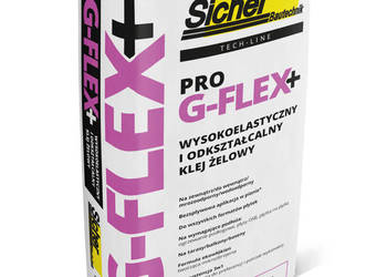 Sicher PRO G-FLEX+ C2TES1 25kg Wysokoelastyczny klej żelowy