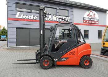 Gazowy wózek widłowy Linde H25T-02 Pozycjoner wideł Kaup / BD-2257