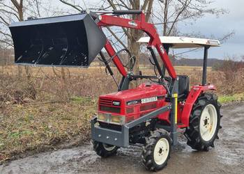 Traktorek SHIBAURA D215F 21KM 4×4 Wspomaganie Kierownicy, Ładowacz FL-300