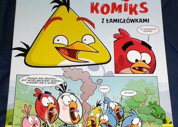 Angry Birds. Komiks z łamigłówkami. Gdy wybucha wulkan