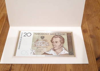 20 zł Juliusz Słowacki banknot kolekcjonerski