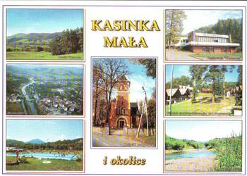 Kart. Pocz. Kasinka Mała -  widoki **