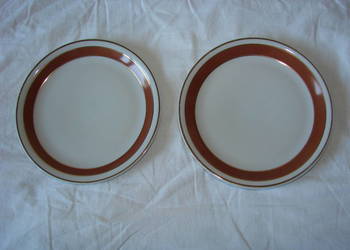 Lubiana talerz deserowy PRL