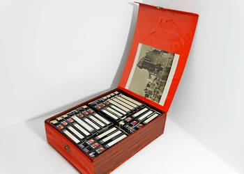 Etui transporter z rączką na 20 kaset VHS Video Retro/Vintage