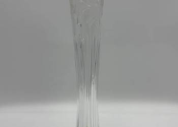Stary kryształowy wazon srebro 835 złocone Niemcy ok. 1930 Art Deco 31 cm