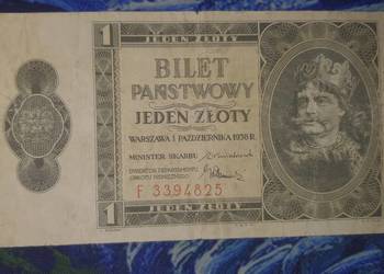 1 ZŁOTY 1938