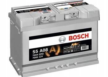 Akumulator Bosch 12V 70Ah/760A Start&Stop AGM P+ 278x175x190 B13