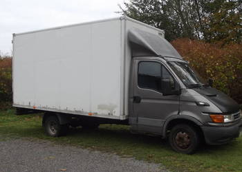 kontener na dzialke budowe z iveco 4.30 / 230 / 215 zamykany