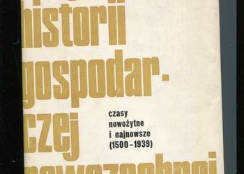 Zarys historii gospodarczej powszechnej czasy nowożytne i na
