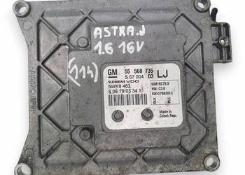 STEROWNIK SILNIKA Opel Astra J 1.6 16V Siemens 55568735 SIMTEC75.5