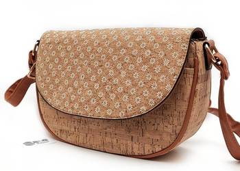 Torebka Listonoszka Korkowa Lekka Wegańska z Korka EKO Praktyczna