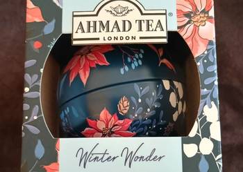 Herbata czarna angielska Ahmad Tea.Bombka herbaciana.