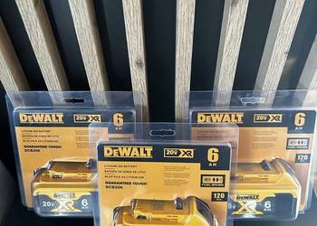 Orginalna bateria dewalt 20v 6 ah z kodem qr