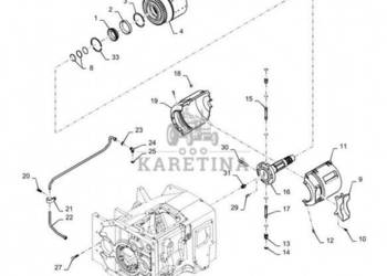 New Holland T6090 Wałek 87536356