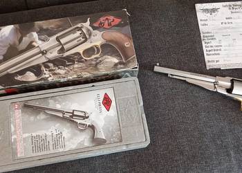 Rewolwer czarno prochowy Remington INOX stal nierdzewna kaliber 44 lufa 8"