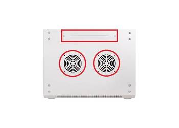 Szafa rack GETFORT ECO v2 19 cali 9U 600x450 wisząca szara