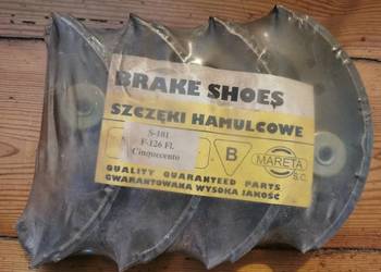 Szczęki hamulcowe Mareta do S-101, Fiat - 126 FL, Cinquecento