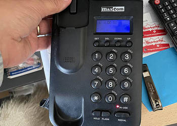 Telefon stacjonarny MAXCOM uszkodzony