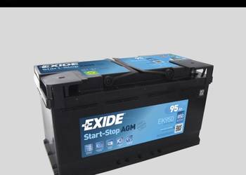 Akumulator 95Ah 850A EXIDE AGM START&STOP EK950 TCZEW 532X474X159
