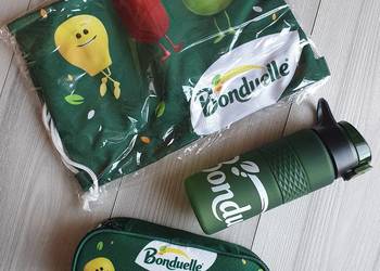 Bonduelle zestaw butelka piórnik workoplecak