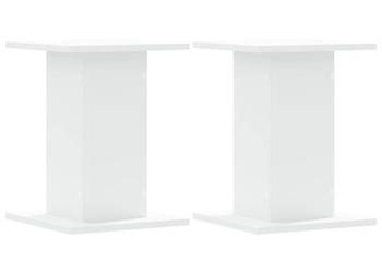 Podstawki pod głośniki 2 szt. białe 30x30x40 cm WM-852645