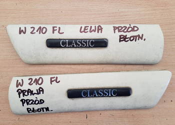 MERCEDES W210 FL LIFT LISTWA BLOTNIKA LEWA PRAWA
