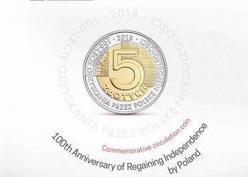 Prospekt emisyjny 5 zł 100-lecie Niepodległości ENG