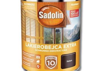 Sadolin Extra Lakierobejca 0,75L HEBAN do Balustrad Drewna Płotów Elewacji