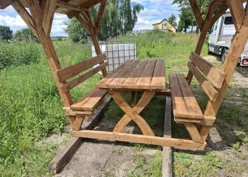meble ogrodowe komplet z zadzaszeniem producent