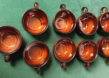 Filiżanka filiżanki cadmium leadfree PRL Pruszków