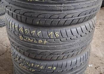 215/45R16 opony letnie Dunlop 7mm