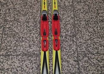 Narty biegowe FISCHER 130 cm + wiązania NNN