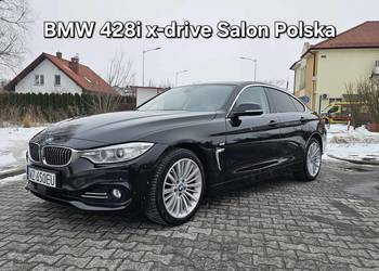 BMW 428i xDrive Gran Coupe Luxury 2.0 Benzyna 245KM 2015r Salon PL