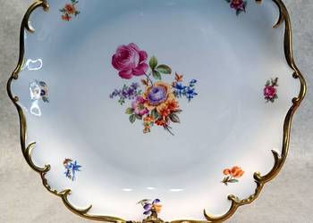 ILMENAU Patera Kwiaty 31cm GRAF VOV HENNEBERG ILMENAU Patera Kwiaty 31cm GRAF VOV HENNEBERG