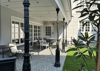 żeliwna podpora altana pergola słup ozdobny GI H-352cm