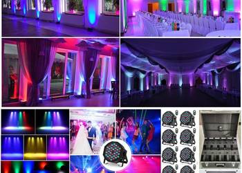 OŚWIETLENIE IMPREZ, dekoracja światłem i sztucznym dymem
