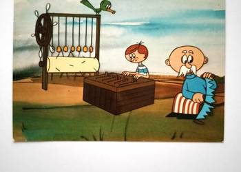 Kadr z filmu Muzyczne Popołudnie z serii Pomysłowy Dobromir pocztówka   ir