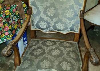 Stare krzesło Styl chippendale